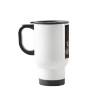 Vintage Black Americana - Black & White Cute Kids Coffee Mug