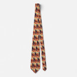 Vintage Black Halloween Cat ties
