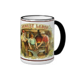 Vintage BLACKSMITH Image on Mug HONEST LABOR