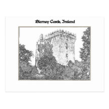 Vintage Blarney Castle, Ireland Postcard