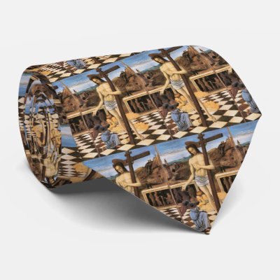 Vintage Blood Of The Redeemer Religious Neck Tie by SmilinEyesTreasures