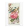 Vintage Blue Bird and Pink Flower Birthday Post Cards