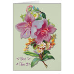 Vintage Bouquet cards