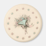 Vintage Bouquet Magnets