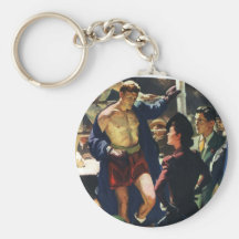 Vintage Boxing Key Chains