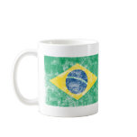 Vintage Brazil Flag Mugs
