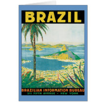 Vintage Brazil Greeting Cards