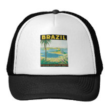 Vintage Brazil Mesh Hat