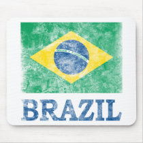 Vintage Brazil Mousepad