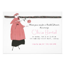 Vintage Bridal Shower invitation