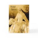 Vintage Bridal Shower Invitation cards