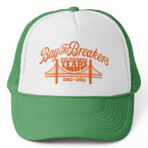 Vintage Bridge - Orange Trucker Hat