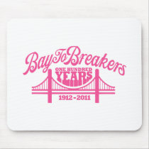 Vintage Bridge - Pink Mousepads