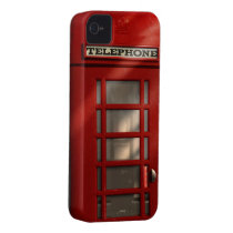 Vintage British Red Telephone Box