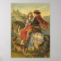 Vintage Brother & Sister Fairy Tale; Offterdinger Posters