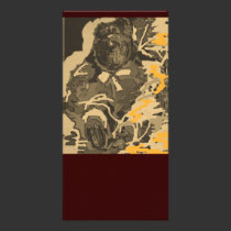 Vintage Brown Bear Photocard