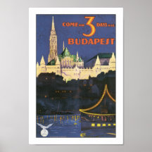 Vintage Budapest Posters
