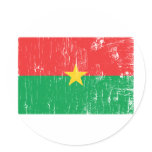 Vintage Burkina Faso stickers