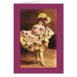 Vintage Burlesque Dancer cards