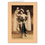 Vintage Burlesque Dancer cards