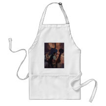 Vintage Business, Projectionist in a Movie Theatre Apron