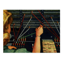 Vintage Business, Switchboard Operator Occupation Post Cards