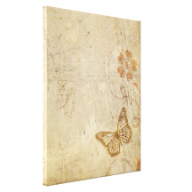 Vintage Butterflies Canvas Prints
