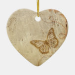 Vintage Butterflies Ornament