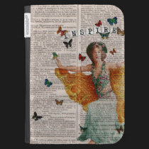 Vintage Butterfly Dancing Girl Kindle Case caseable cases