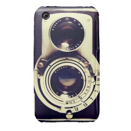 Vintage Camera iPhone 3 Case-Mate Cases