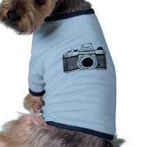 Vintage Camera Dog Shirt