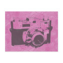 Vintage Camera Postcard