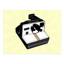 Vintage Camera Postcard