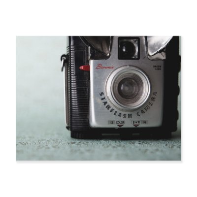 Vintage Camera Postcard - Brownie by mrsjennyjames