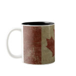 Vintage Canada Flag mugs