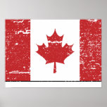Vintage Canadian Flag posters