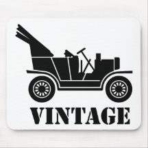 Vintage Car Mousemat