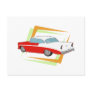 Vintage Car Postcard