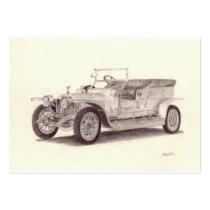 Vintage Car: Rolls Royce Silver Ghost Business Card
