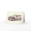 Vintage Car: Rolls Royce Silver Ghost cards