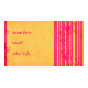Vintage card template business cards