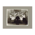 Vintage Cards - Catholic church Priest and boys postcards