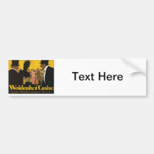Vintage Casino Germany Bumper Stickers