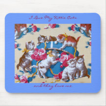 Vintage Cat Mousepad