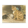 Vintage Cats Postcard