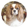 Vintage Cavalier Round Sticker