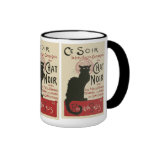 Vintage Ce Soir Le Chat Noir Poster Coffee Mug