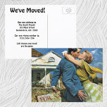 Vintage Change of Address postcards