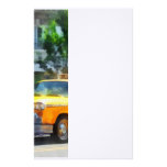 Vintage Chequered Cab Custom Stationery
