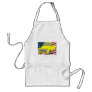 Vintage Chevy Truck with American Flag Apron